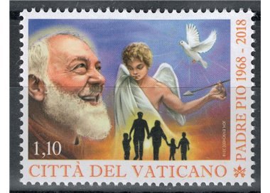 VATICANO 2018 Padre Pio MNH**