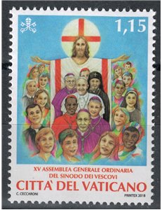 VATICANO 2018 Sinodo dei Vescovi MNH**
