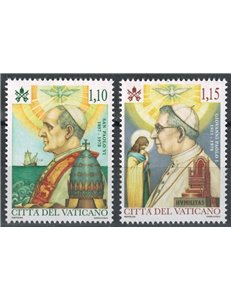 VATICANO 2018 Canonizzazione Papi 2v MNH**
