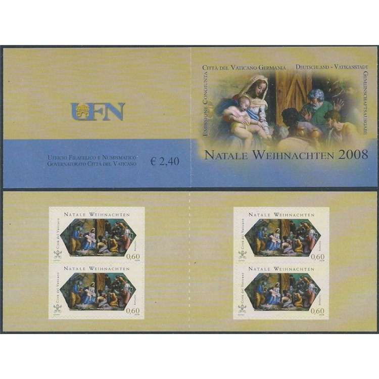 VATICAN 2008 Christmas booklet MNH**