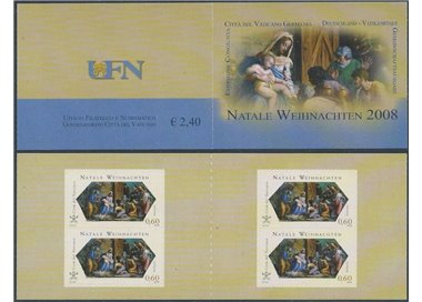 VATICAN 2008 Christmas booklet MNH**