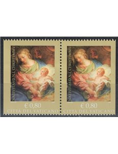 VATICAN 2005 Christmas from booklet 2v MNH**