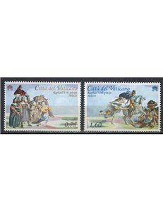 VATICAN 2011 Raphael, The Room of Heliodorus 2v MNH**