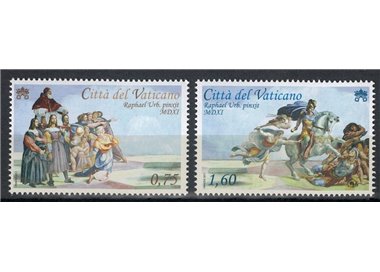 VATICANO 2011 Raffaello, la stanza di Eliodoro 2v MNH**