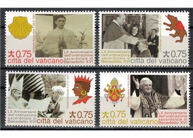 VATICAN 2011 Priestly Ordination 4v MNH**