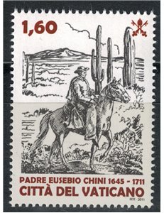 VATICAN 2011 Father Eusebio Chini MNH**