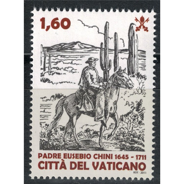 VATICANO 2011 Padre Eusebio Chini MNH**