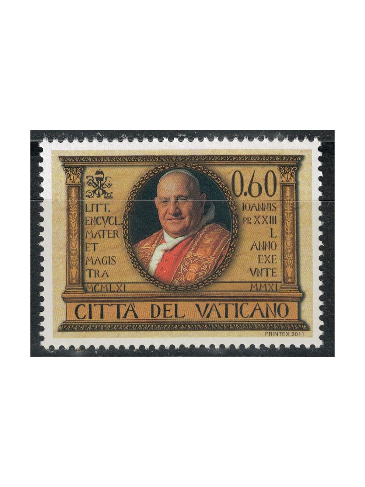 VATICAN 2011 Encyclical MNH**