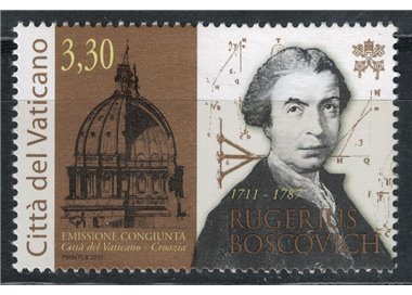 VATICANO 2011 Rugerius Boscovich MNH**