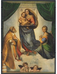 VATICAN 2012 Sistine Madonna s/s MNH**