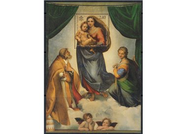 VATICAN 2012 Sistine Madonna s/s MNH**