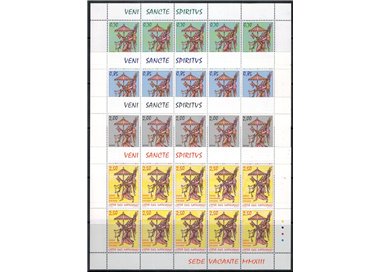 VATICAN 2013 Vacant Seat 4 m/s MNH**