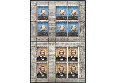 VATICANO 2013 Giuseppe Verdi e Richard Wagner 2 MF MNH**