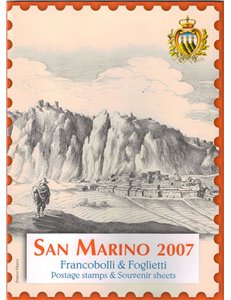SAN MARINO 2007 Annata completa 29v + 4 BF + 2 IP MNH**