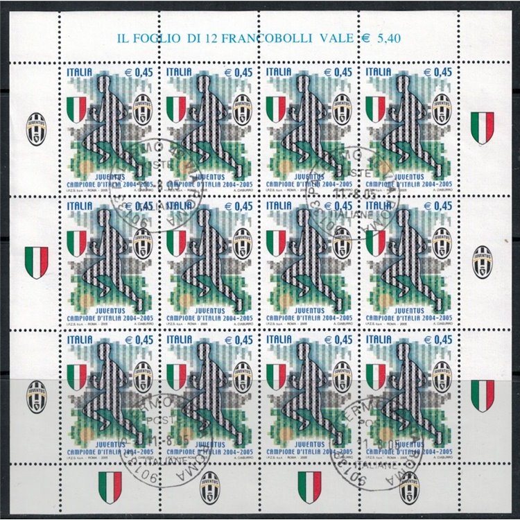 ITALY 2005 Juventus champion of Italy m/s us