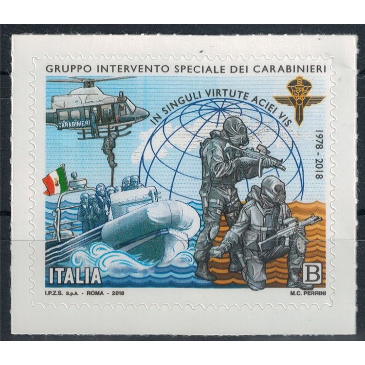 ITALY 2018 Carabinieri MNH**