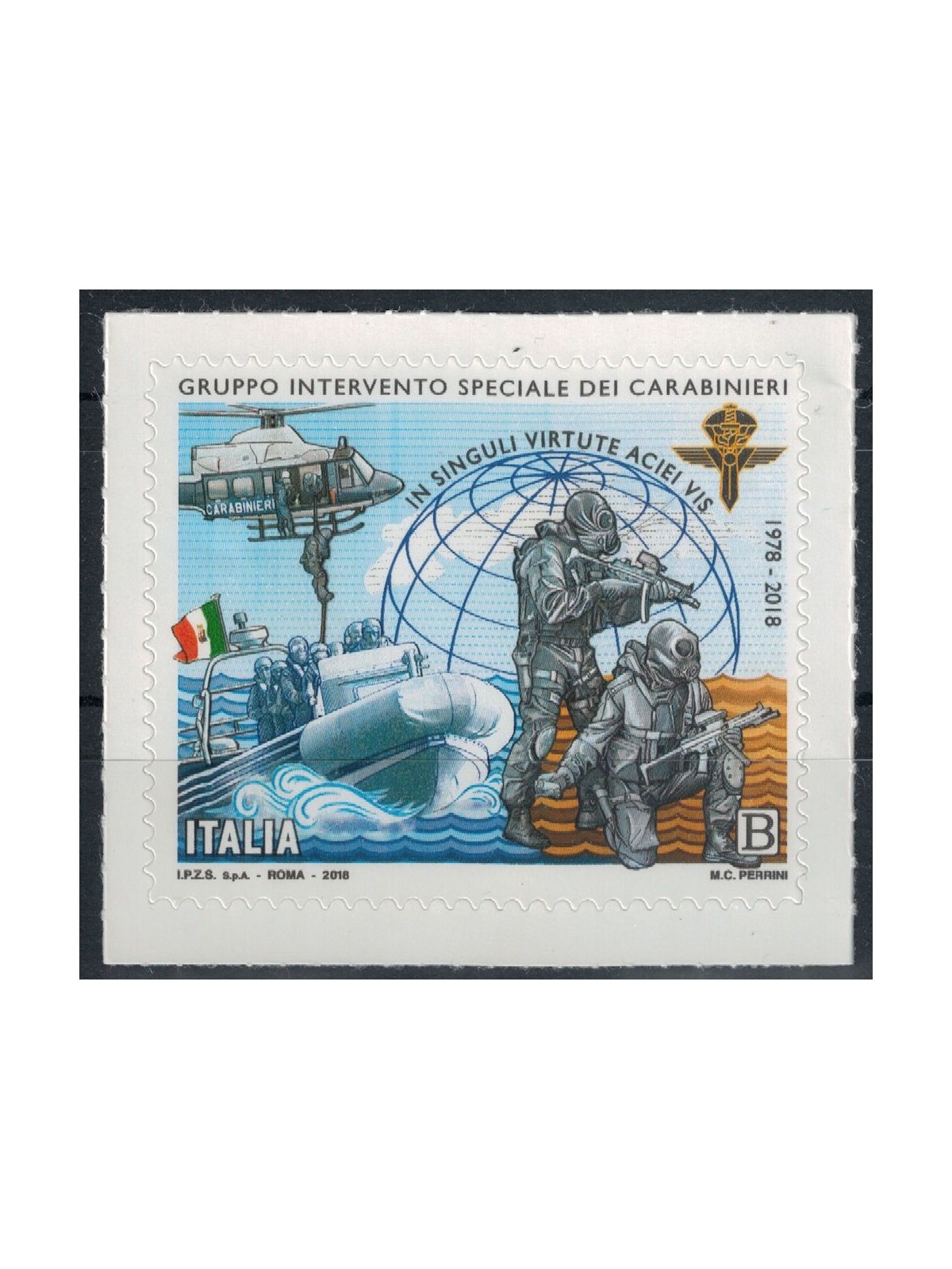 ITALIA 2018 Arma dei Carabinieri MNH**