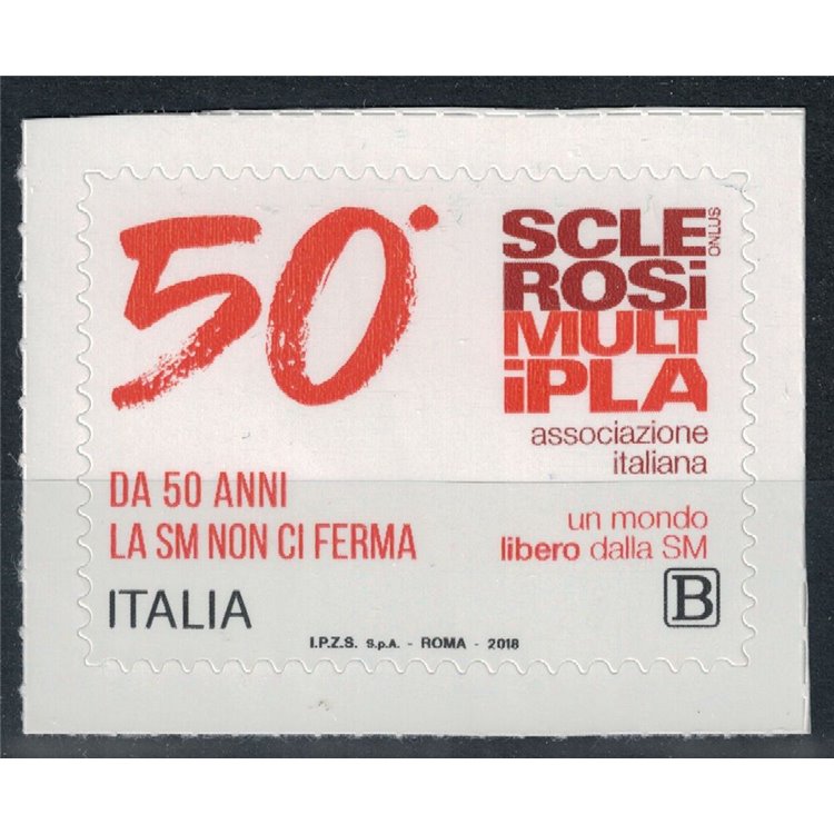 ITALIA 2018 Sclerosi multipla MNH**
