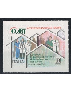 ITALY 2018 National Cancer Assistance MNH**