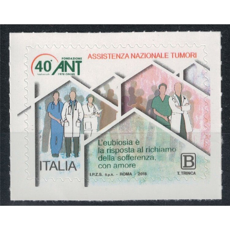 ITALY 2018 National Cancer Assistance MNH**