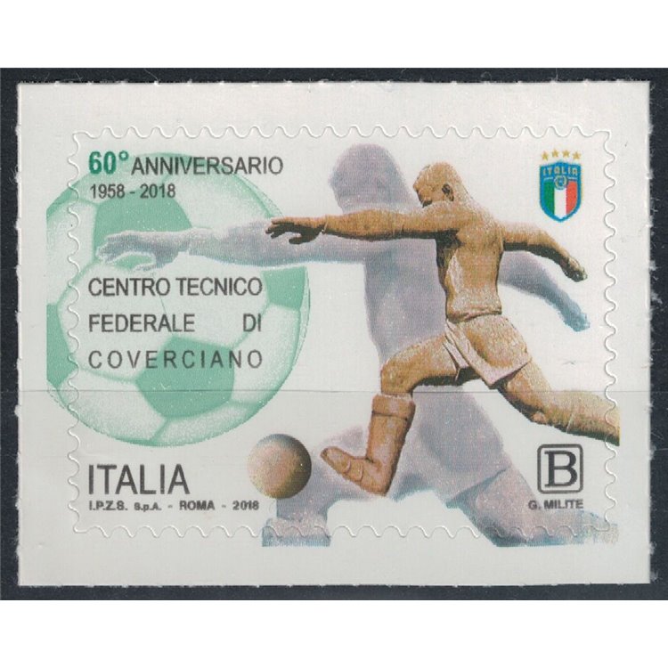 ITALIA 2018 Centro Federale di Coverciano MNH**
