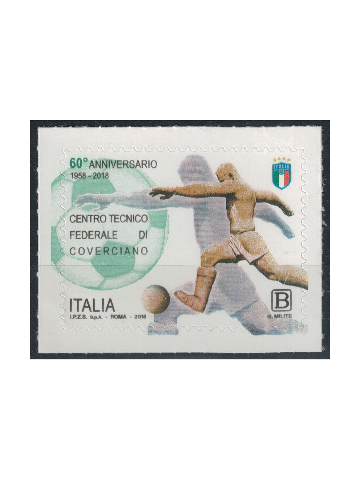 ITALIA 2018 Centro Federale di Coverciano MNH**