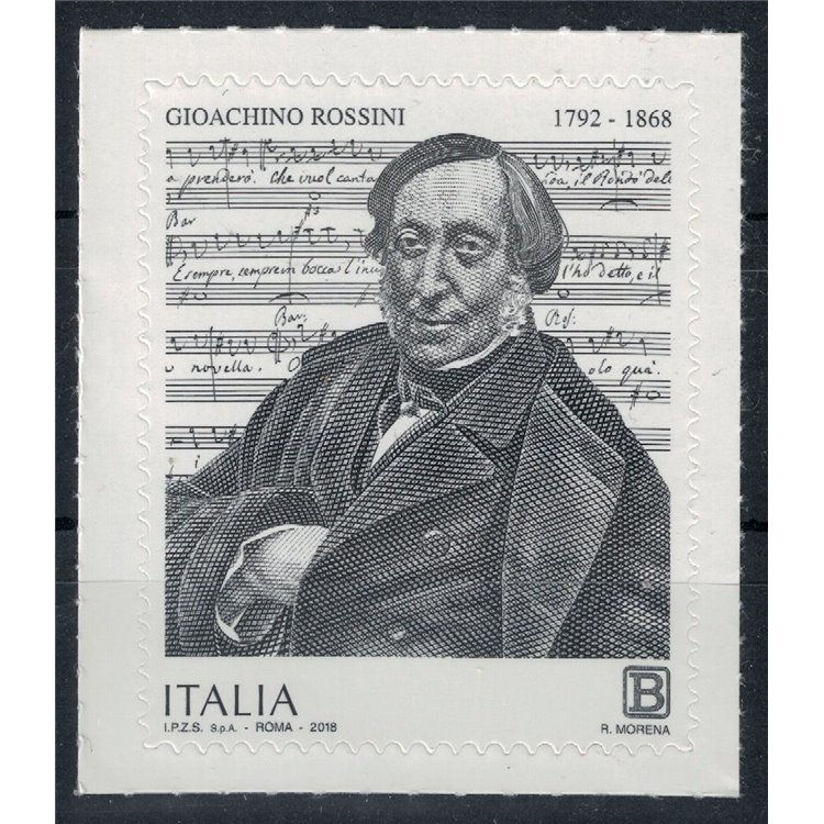 ITALY 2018 Gioachino Rossini MNH**