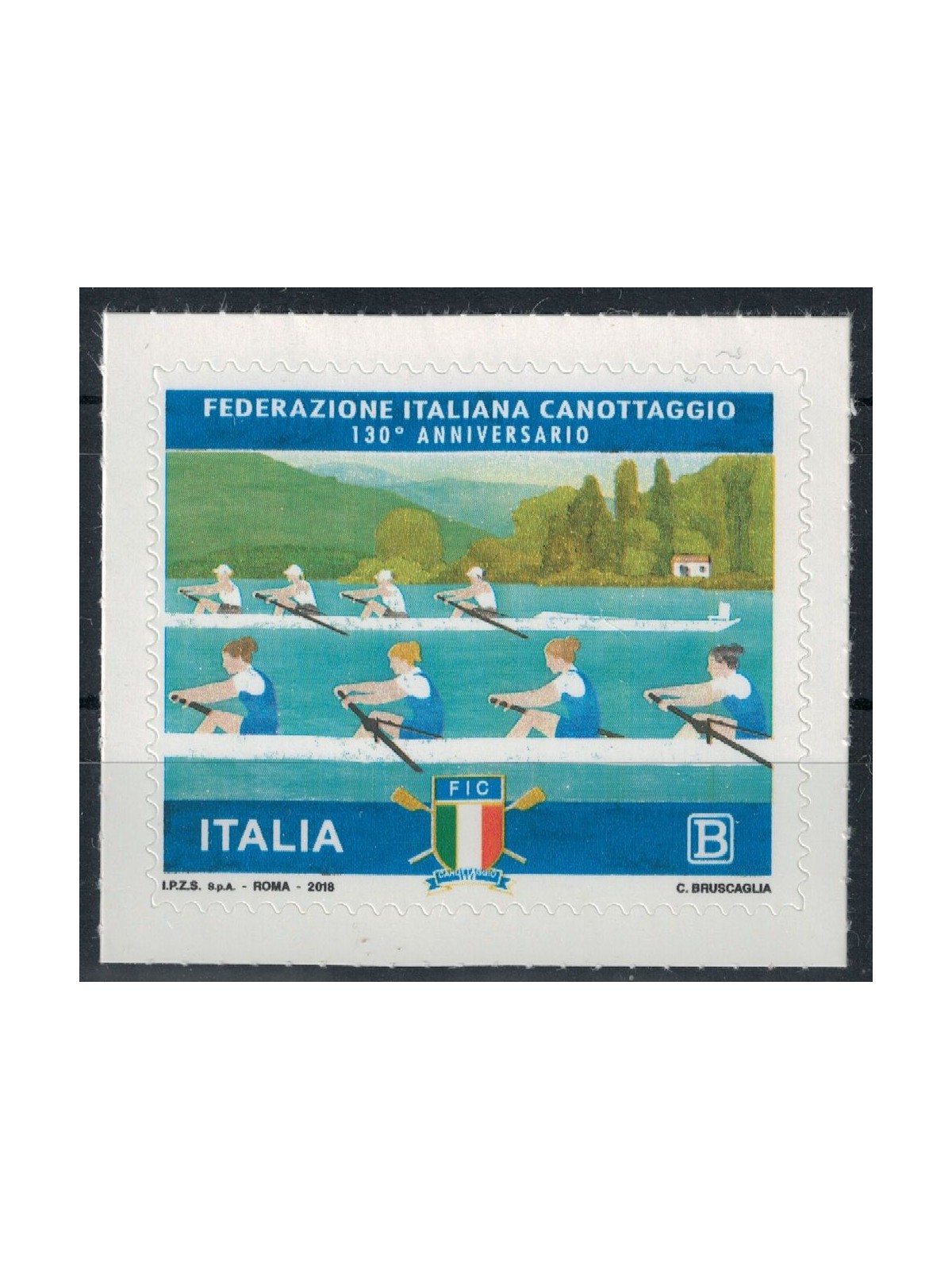 ITALIA 2018 Federazione Italiana Canottaggio MNH**