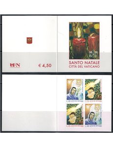 VATICAN 2018 Christmas booklet MNH**
