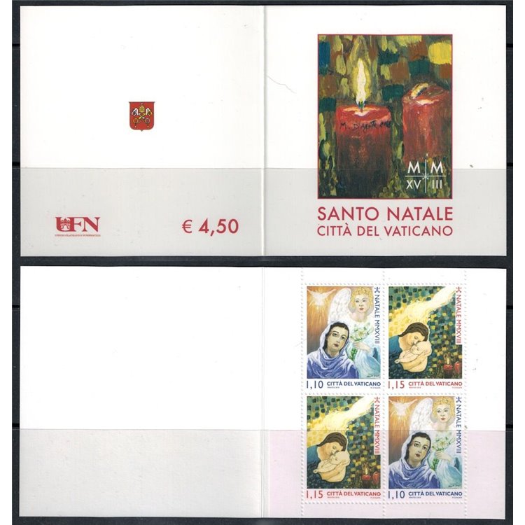 VATICAN 2018 Christmas booklet MNH**