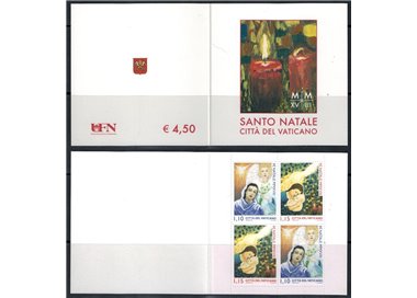 VATICAN 2018 Christmas booklet MNH**