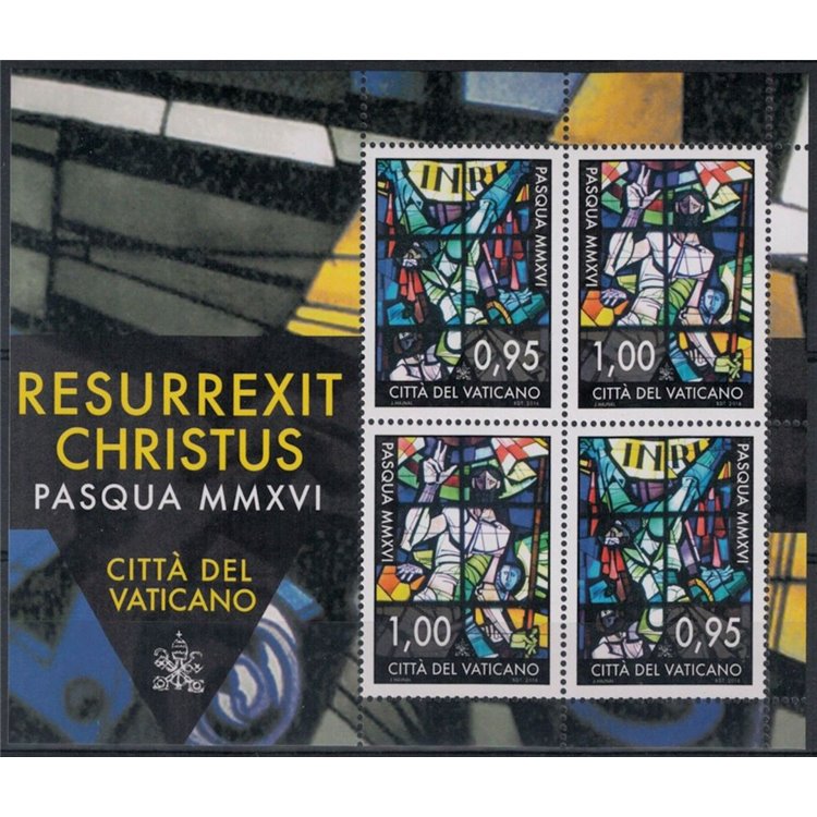 VATICANO 2016 Pasqua MF MNH**