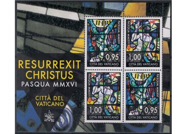 VATICAN 2016 Easter m/s MNH**