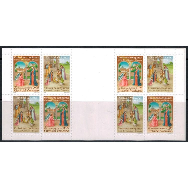 VATICAN 2017 Christmas booklet MNH**