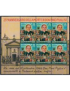 VATICANO 2018 Don Pino Puglisi MF MNH**