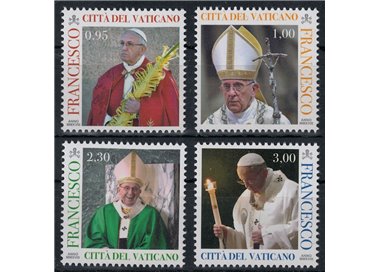 VATICANO 2018 Papa Francesco 4v MNH**