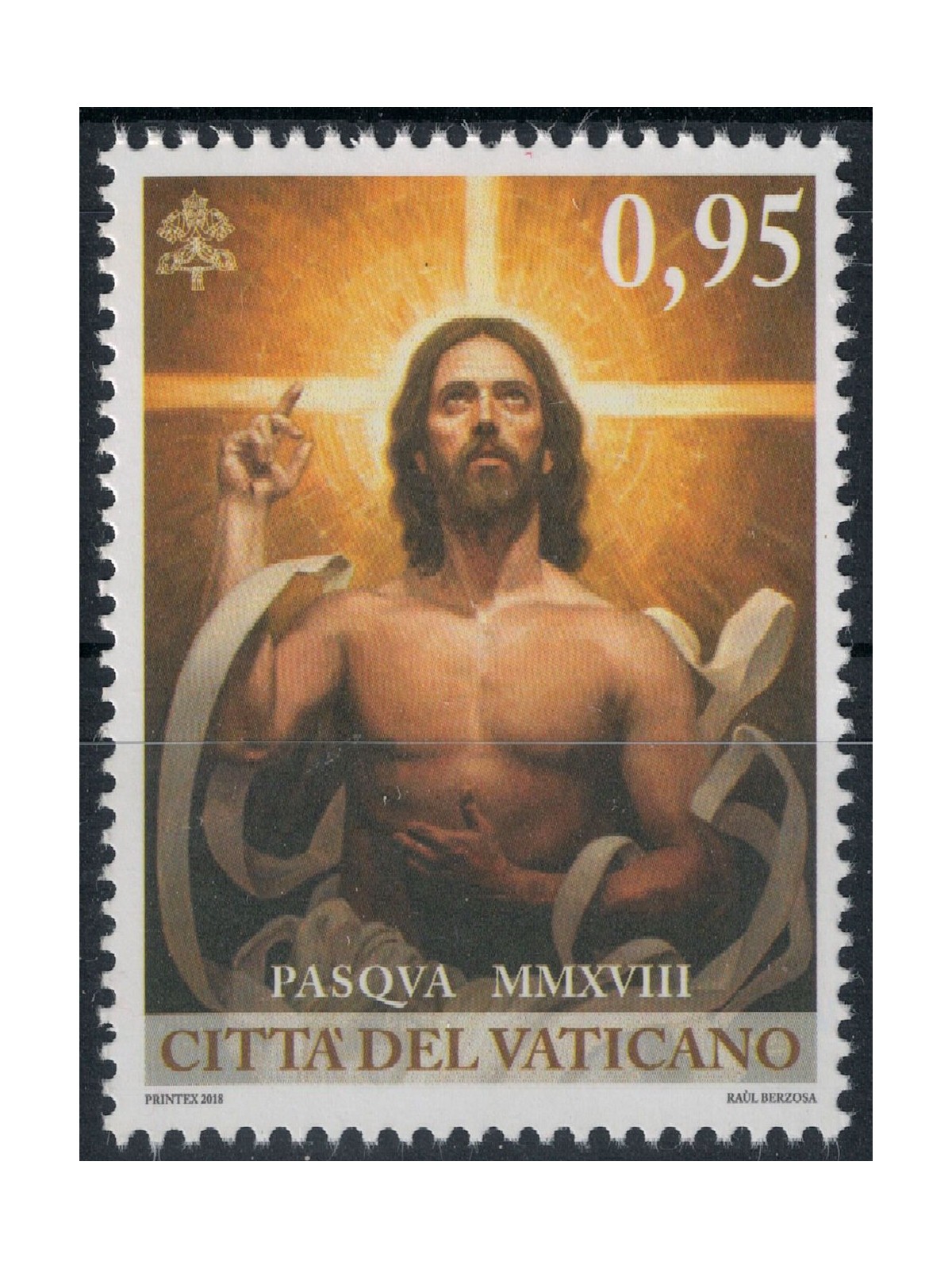 VATICANO 2018 Pasqua MNH**