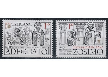 VATICANO 2018 Papi e Santi 2v MNH**