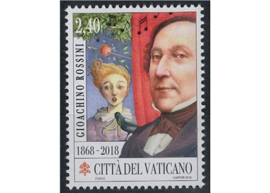 VATICANO 2018 Gioachino Rossini MNH**