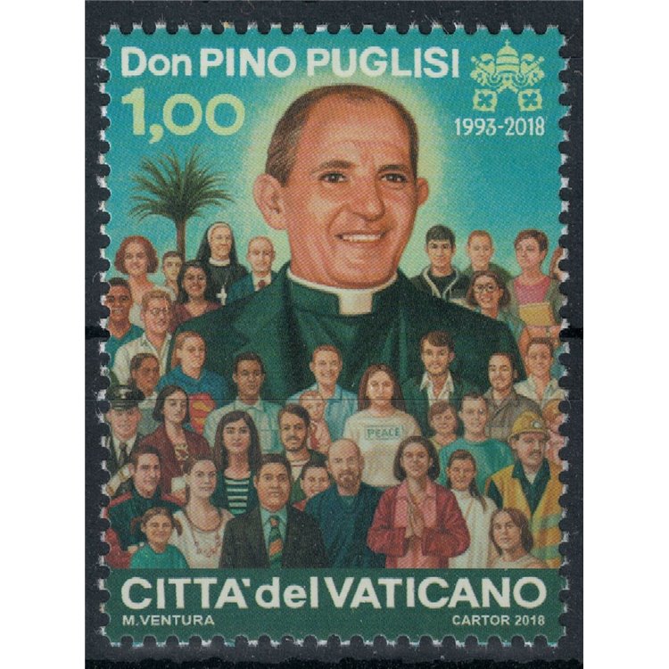 VATICANO 2018 Don Pino Puglisi MNH**