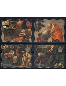 SAN MARINO 2018 Tintoretto 4v MNH**