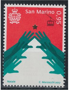 SAN MARINO 2017 Christmas MNH**