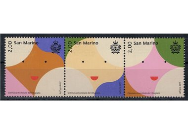 SAN MARINO 2017 Refugee Day 3v MNH**