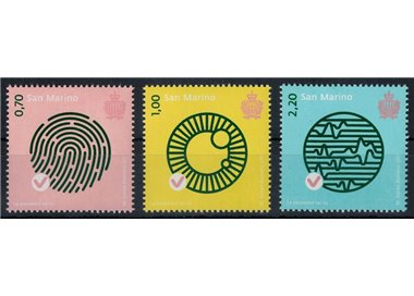 SAN MARINO 2017 The password is you 3v MNH**