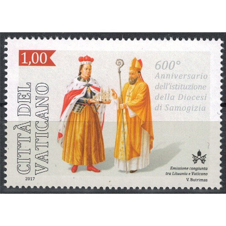 VATICANO 2017 Diocesi Samogizia MNH**