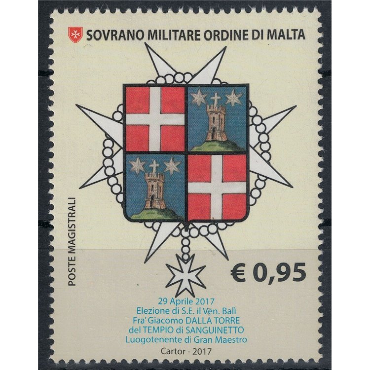 SMOM 2017 Elezione Gran Maestro MNH**