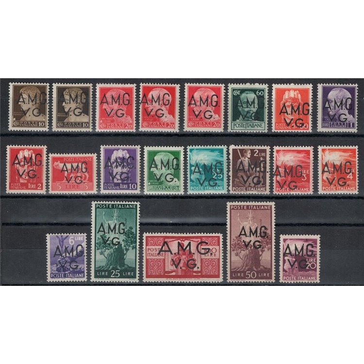 VENEZIA GIULIA (AMG) 1945-47 Ordinary 21v MH*
