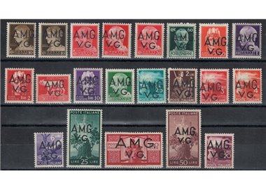 VENEZIA GIULIA (AMG) 1945-47 Ordinari 21v MH*