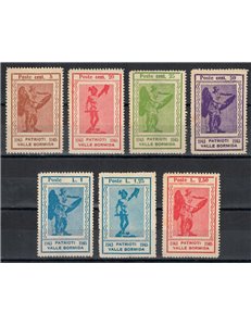 VALLE BORMIDA 1945 Figure allegoriche 7v MNG