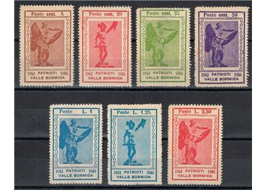 VALLE BORMIDA 1945 Figure allegoriche 7v MNG